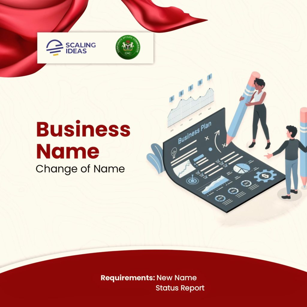 Change of Biz Name