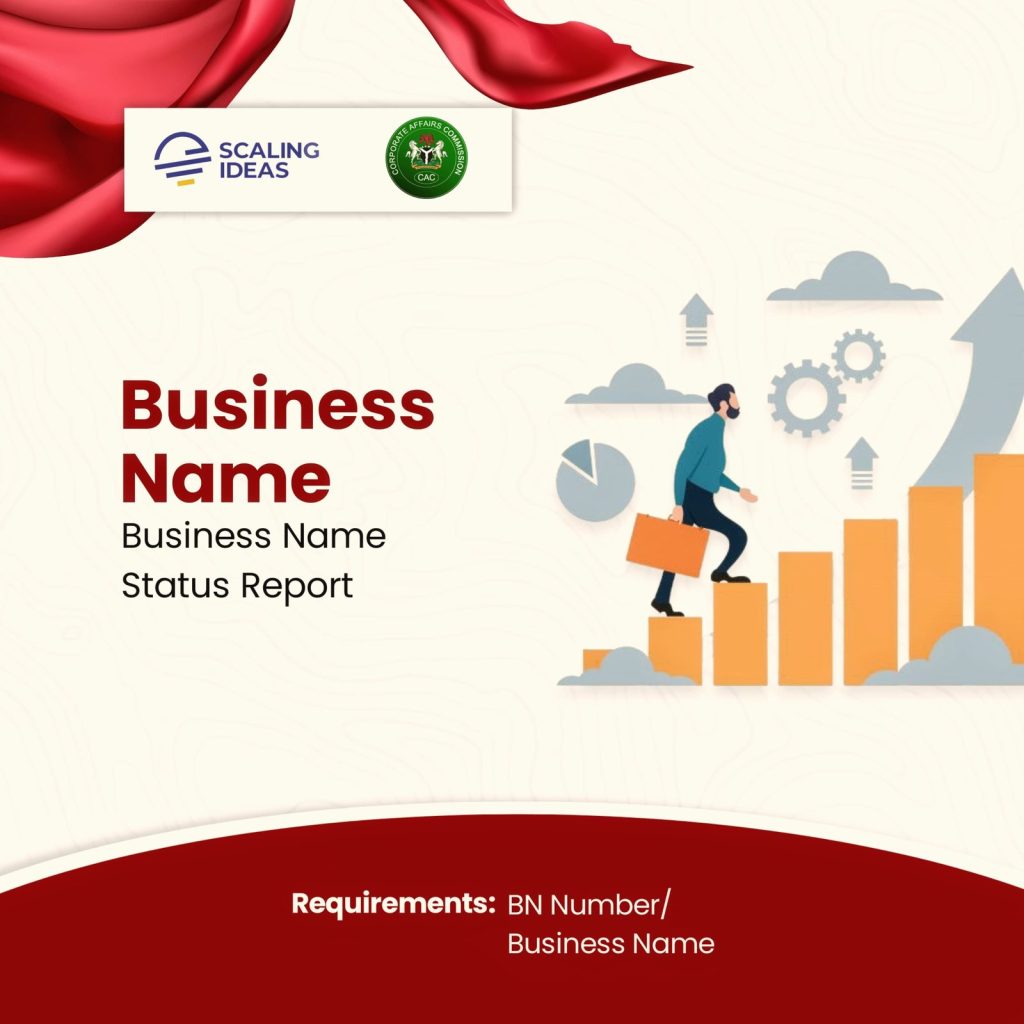 Business Name Status Report
