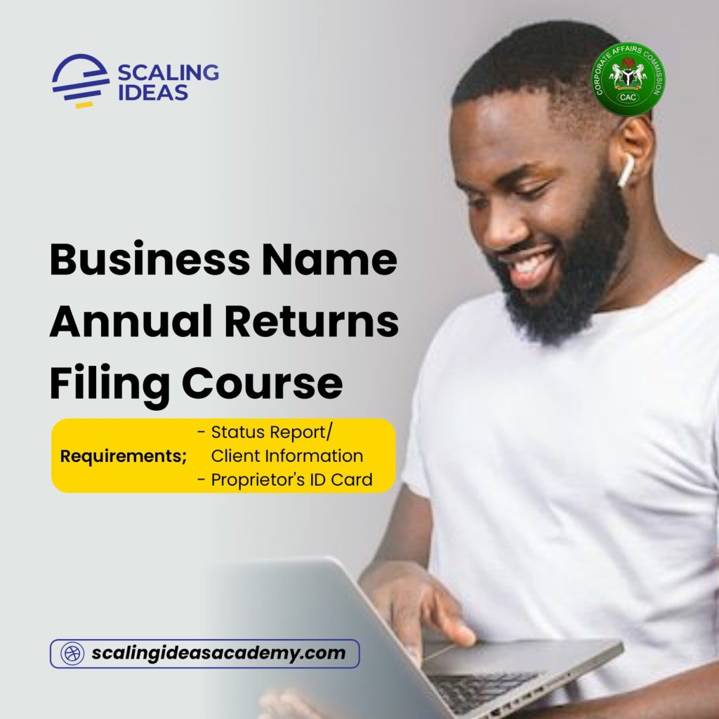 How to File Business Name Annual Returns
