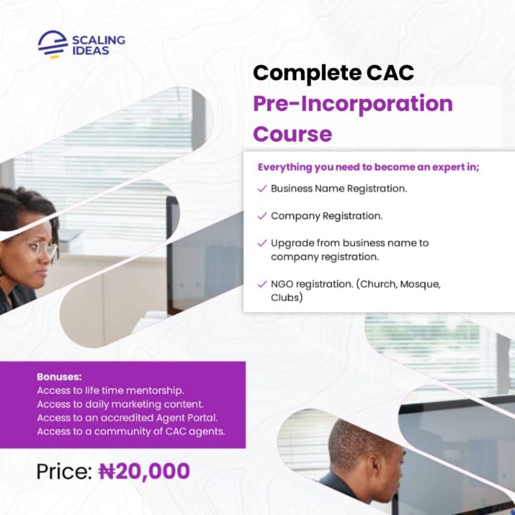 Complete CAC Pre-incorporation Course