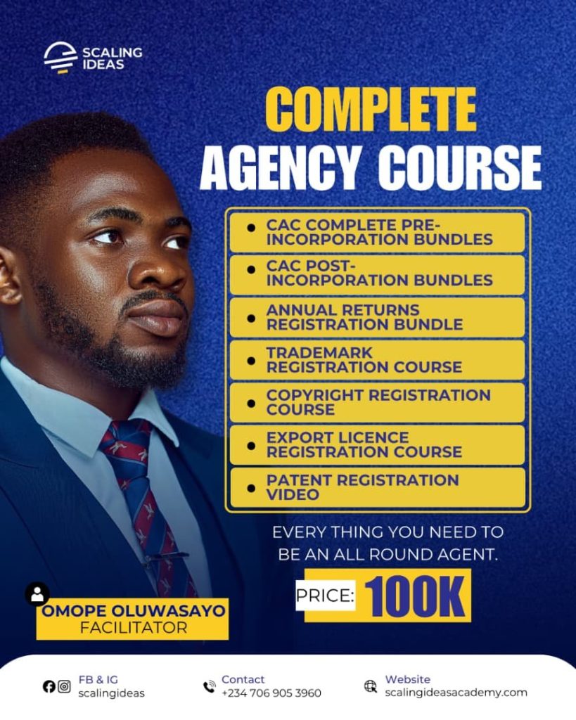COMPLETE AGENCY COURSE