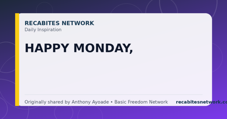 Daily Inspiration: Happy Monday,