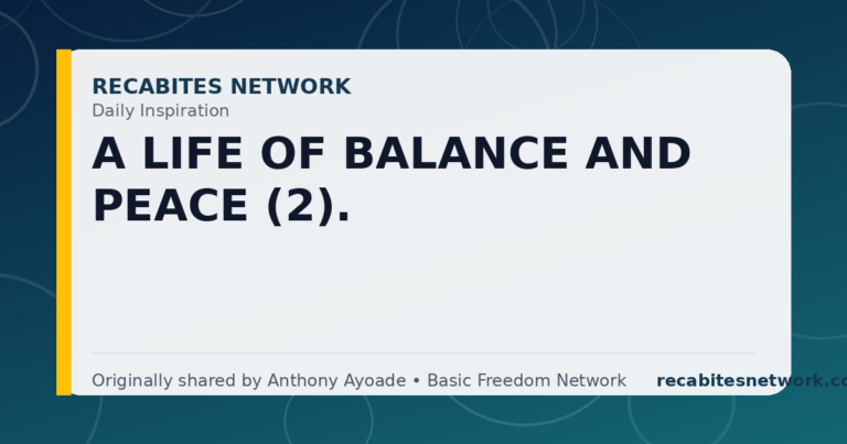 Daily Inspiration: A Life Of Balance And Peace (2).